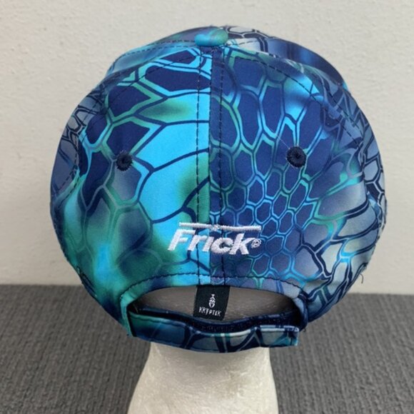 Fisher Refrigeration Baseball Hat Mens OSFM Kryptek Pontus Camo Frick Strapback - Picture 7 of 15